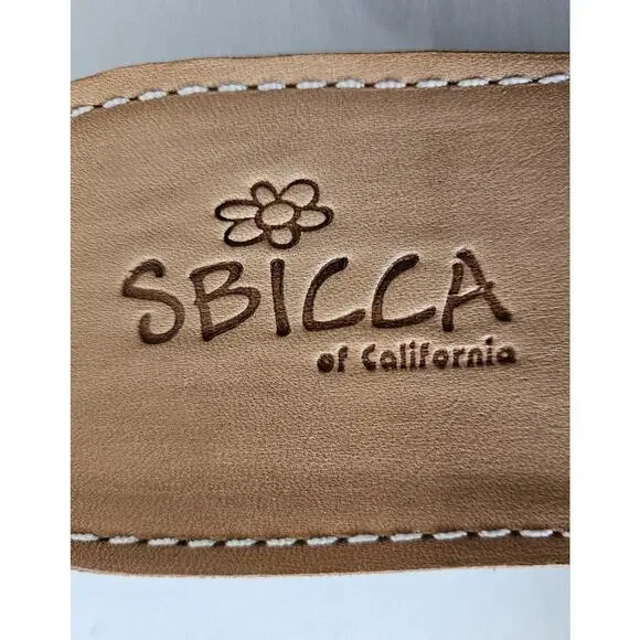 SBICCA Women's 7 Lawrin Woven Huarache Slide Sandal Black Leather Flats NEW - Picture 5 of 9